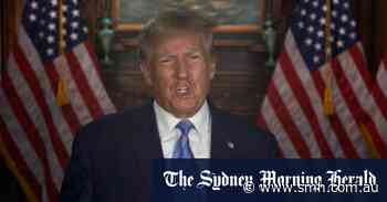 Donald Trump releases video message addressing indictment