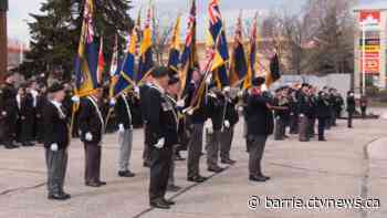 Royal Canadian Legion kicks off spring convention in Barrie
