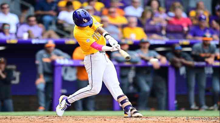 LSU baseball loses to Tennessee 14-7 in game 3
