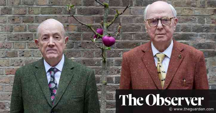 ‘Most amusing’: Gilbert and George welcome the public to their own gallery