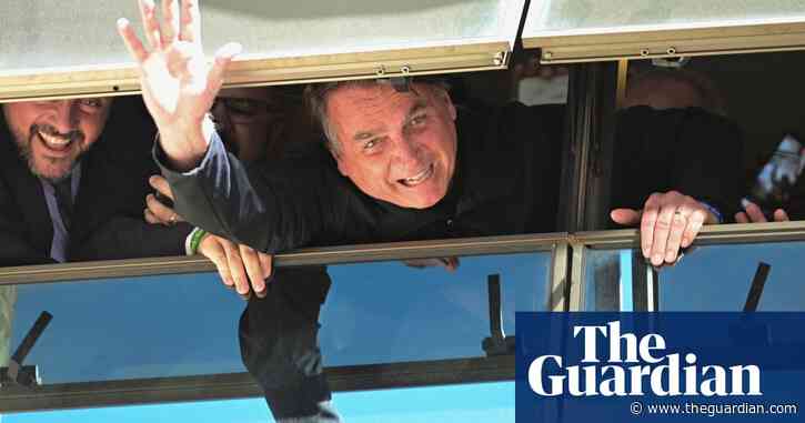 Diehard Bolsonaro fans greet far-right ex-president on return to Brazil