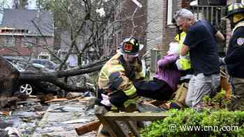 At least 21 killed and dozens hospitalized after US storms