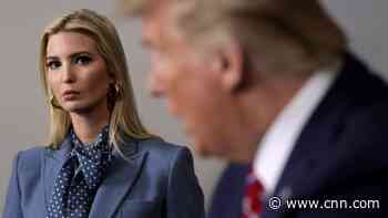 Ivanka Trump breaks silence on her dad's indictment