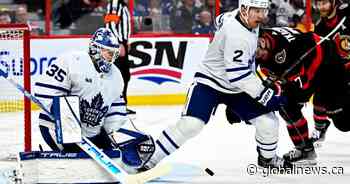 Samsonov frustrates Senators as Leafs win 3-0