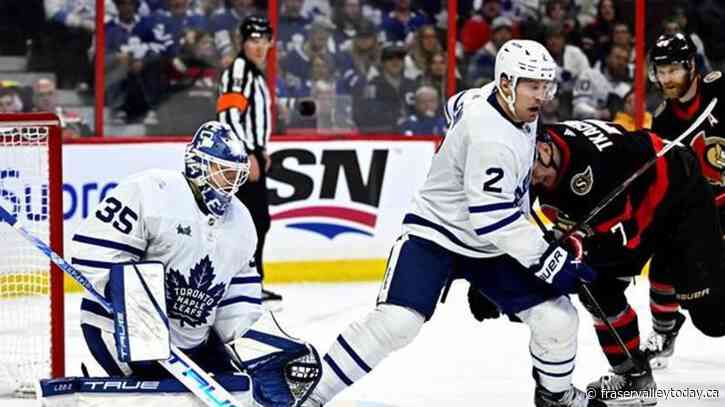 Samsonov frustrates Senators as Leafs win 3-0