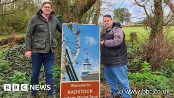 Missing Radstock sign found 150 miles away from home