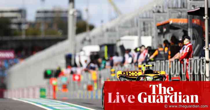 F1: Australian Grand Prix – live