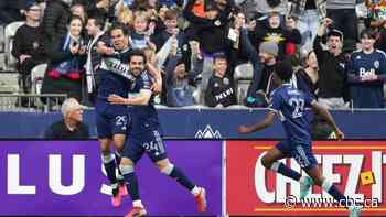Becher brace leads Whitecaps to 5-0 win over CF Montreal