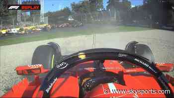 Leclerc crashes out of Australian GP on opening lap