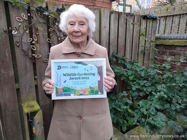 Yorkshire Wildlife Trust Gardening Award for North Yorkshire care home residents