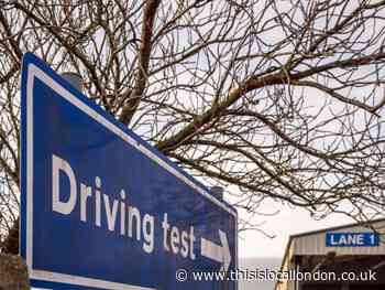 How many south Londoners passed their driving test 2022
