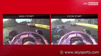 SkyPad: Ocon and Gasly's dramatic collision analysed