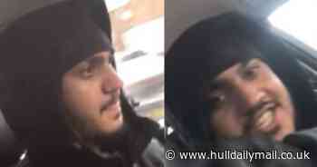 Police issue images of man they want to trace after pregnant woman loses baby in crash