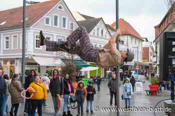 Late-Night-Shopping in Bünde: tolles Programm, aber mieses Wetter