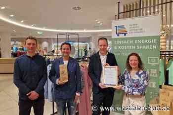 Besondere Auszeichnung für das Mode- und Sporthaus Klingemann in Höxter
