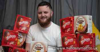 Ashley lives on a diet of Easter eggs - but not out of choice