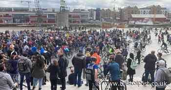 Drum and Bass on the Bike DJ live updates as hundreds gather in Bristol city centre