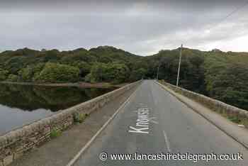 Two people taken to hospital after crash near Lancashire reservoir