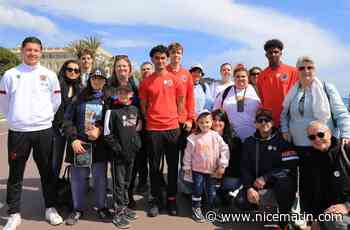 Ils ont marché sur la promenade des Anglais jusqu’à l’hôpital Lenval pour sensibiliser à l’AVC pédiatrique