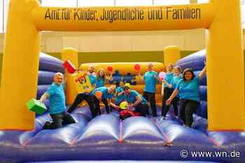 Halli-Galli-Ferienaktion der Stadt Münster: Eine Turnhalle voller Spaß