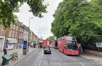 Man fights for life after Brixton bus crash