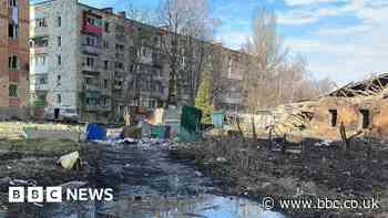 Ukraine war: Russian strike on eastern city Kostyantynivka 'kills six'