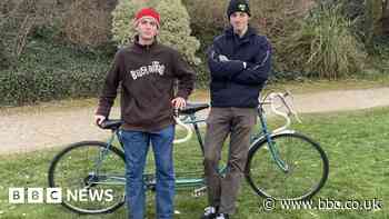 Friends take on Bristol to Istanbul tandem charity ride