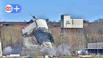 Sprengung in Kiel: Silo vom Kohlekraftwerk auf Ostufer ist Geschichte