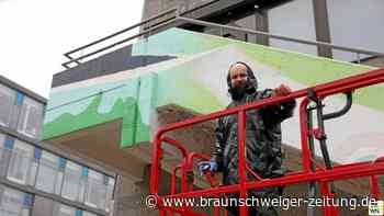 Neues Urban-Art-Kunstwerk ziert Wolfsburgs Porschestraße