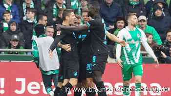 Erfolg im Abstiegskampf: Hoffenheim gelingt Sieg in Bremen