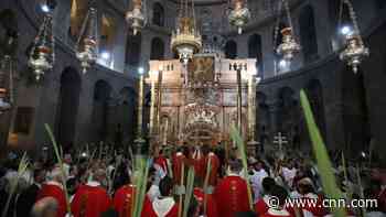 What do Christians celebrate on Palm Sunday?