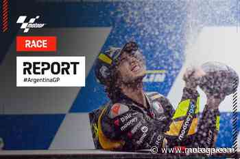 La prima volta di Bezzecchi, bella e bagnata