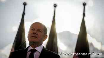 Scholz auf heikler Rumänien-Reise: Treffen mit Moldaus Sandu - im Hintergrund steht Putin