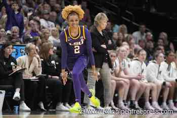 LSU’s 59 1st-half points set NCAA women’s title game record