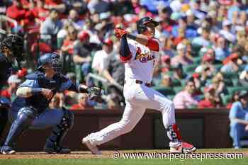 Gorman hits 2 homers in St. Louis’ 9-4 win over Toronto