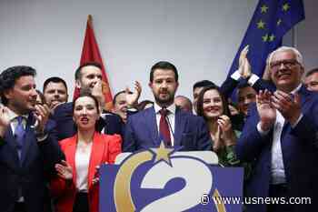 Montenegro's Ex-Economy Minister Jakov Milatovic Declares Victory in Run-Off Presidential Vote