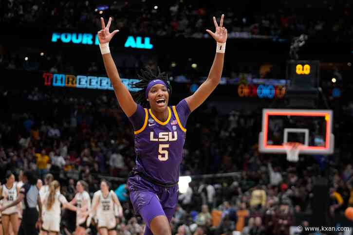 LSU wins first NCAA championship, beating Caitlin Clark and Iowa