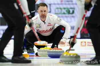 Canada’s Gushue rolls to 8-2 victory over New Zealand’s Hood at men’s curling worlds