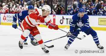 Wings down Leafs; Murray exits with injury