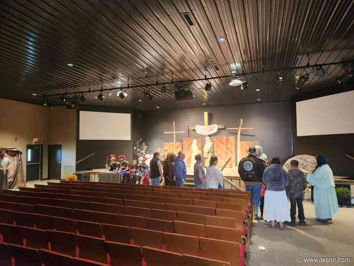 Live Easter walk held at Wells County church