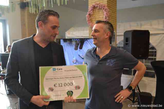 Ondernemer Sam Baro schenkt 12.000 euro aan vzw Voluit