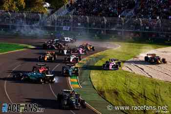 Verstappen blames decision to use standing restart for multi-car crash | 2023 Australian Grand Prix