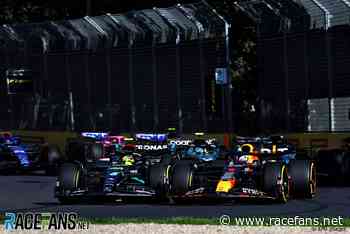 Verstappen says Hamilton’s lap one pass shows rules aren’t being followed | 2023 Australian Grand Prix