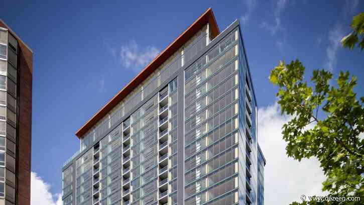 Worlds' tallest timber tower replaced by forest growth "in less than 25 minutes"