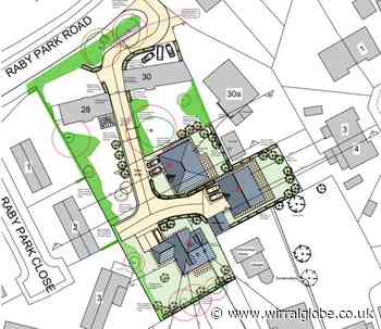 Neston: Planing application to build three bungalows on Raby Park Road