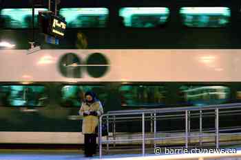 Early morning Barrie GO Transit train service affected by construction
