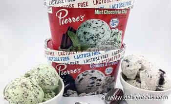 Pierre’s introduces two new lactose-free ice cream flavors