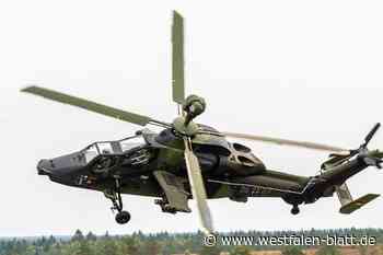Bundeswehr: Kampfhubschrauber fliegen nachts auch über Warburger Börde
