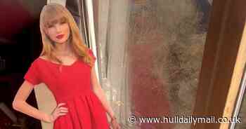 Taylor Swift cardboard cut-out that became city landmark is up for auction