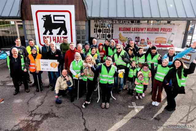 Ontbijten en dan zwerfvuil ruimen: meer dan 30 vrijwilligers nemen deel aan lenteschoonmaak